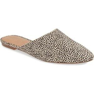 Madewell Remi Mule Leopard Calf Hair 7